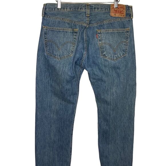 Levi’s 501 Jeans Men’s Size 36 Vintage Button Fly - Picture 2 of 6